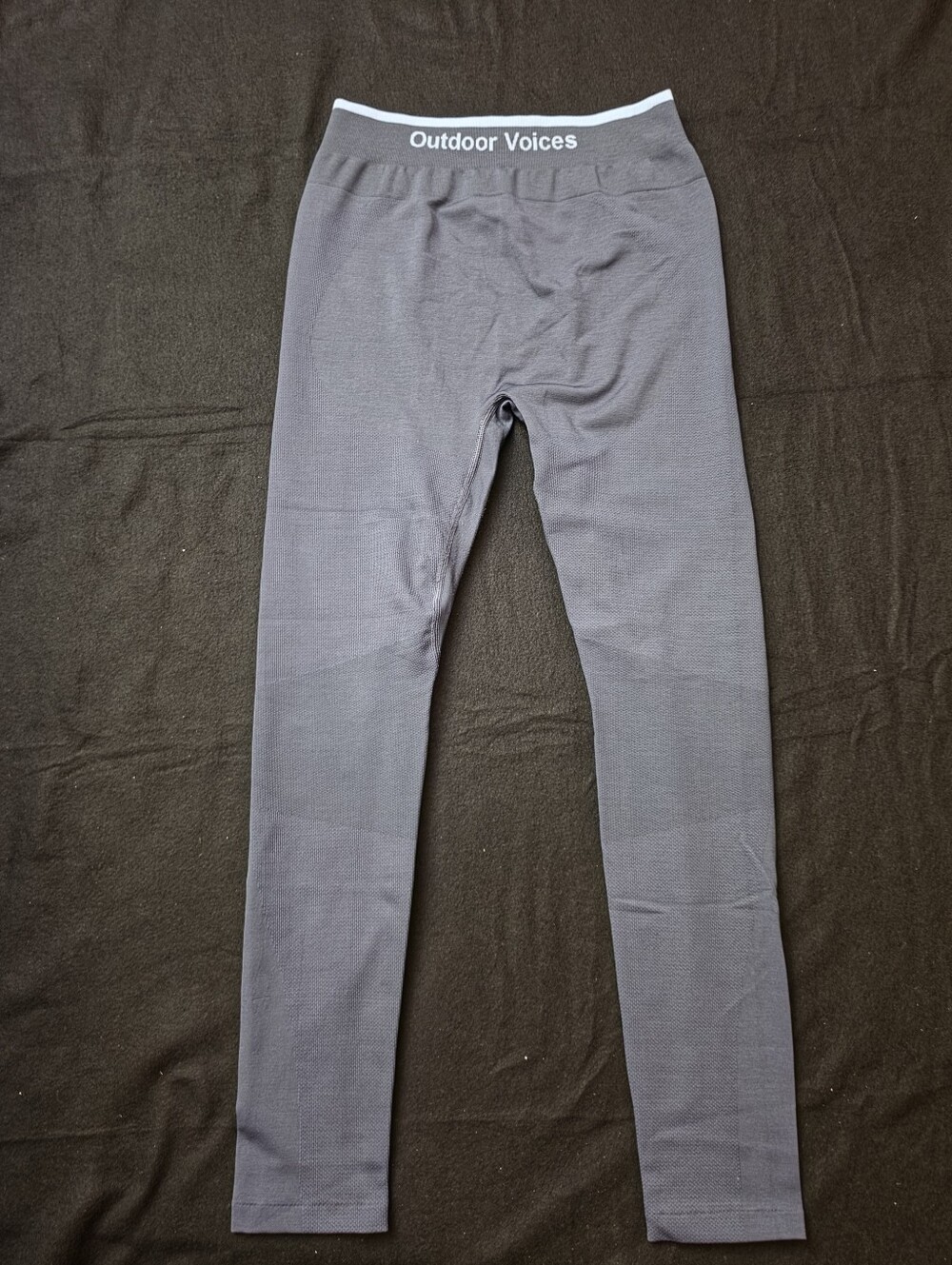 Outdoor Voices Seamless Leggings Gray Size M Activewear Yoga Pants